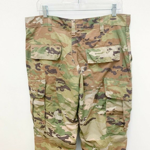SERKET Camo Military Cargo Pants Button Fly Size M - Picture 4 of 7
